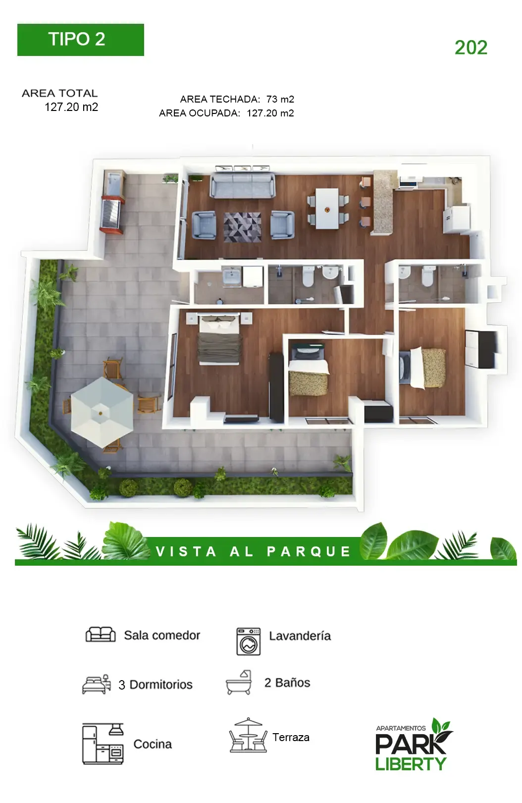 vivir frente al parque t 02 m
