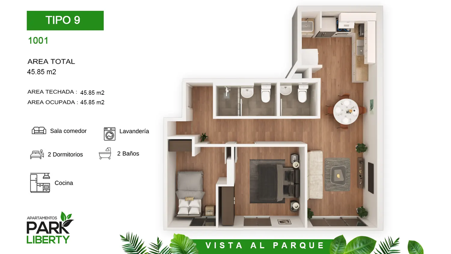 vivir frente al parque t 09